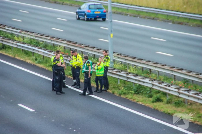 Motorrijder overleden bij ongeval op snelweg