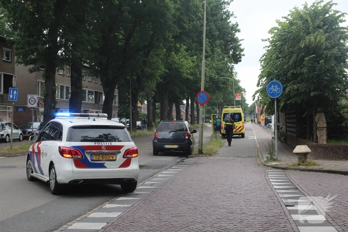 Fietser gewond bij aanrijding met auto