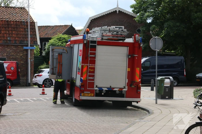Parkeergarage en bergingen onder water