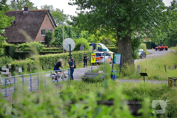 Wielrenner gewond bij aanrijding