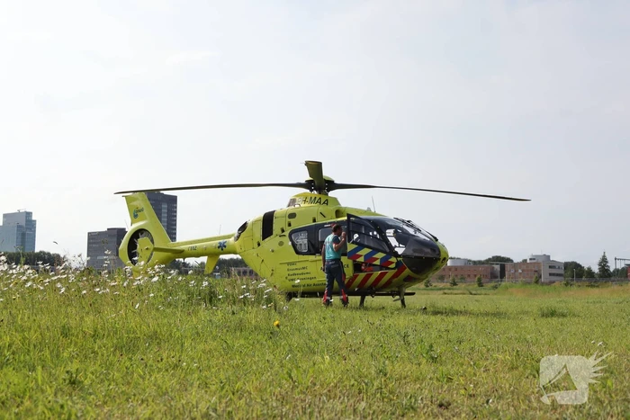 Traumahelikopter ingezet voor incident in woning