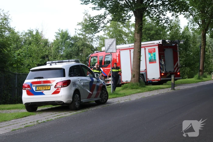 Brand in afvalbakken snel geblust