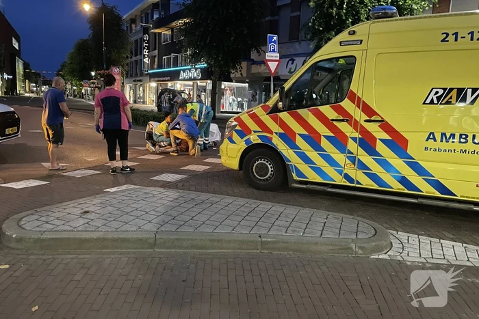 Fietser gewond bij aanrijding met auto