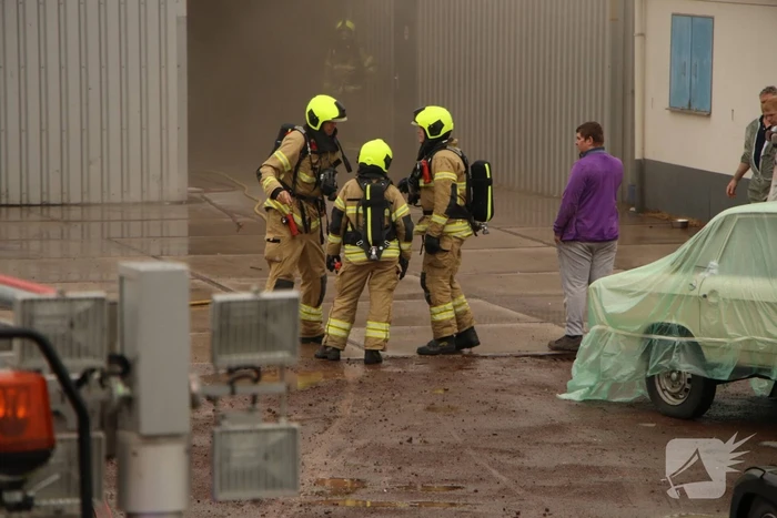 Brand bij schadehersteller Total Truck Care