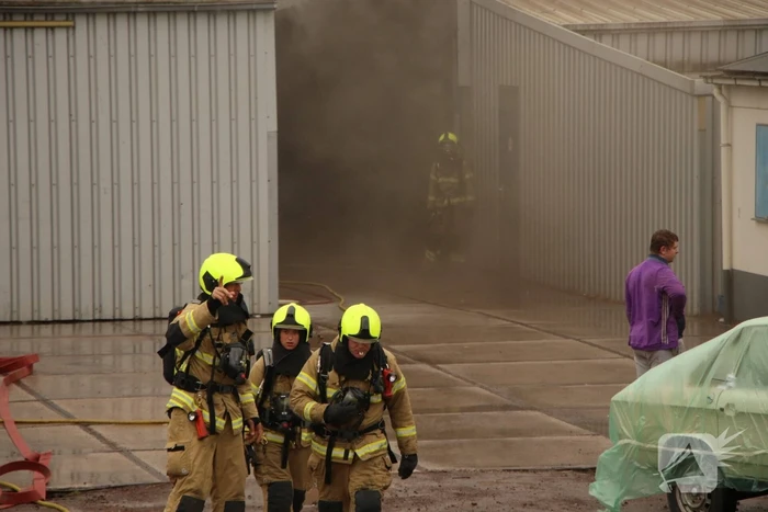 Brand bij schadehersteller Total Truck Care