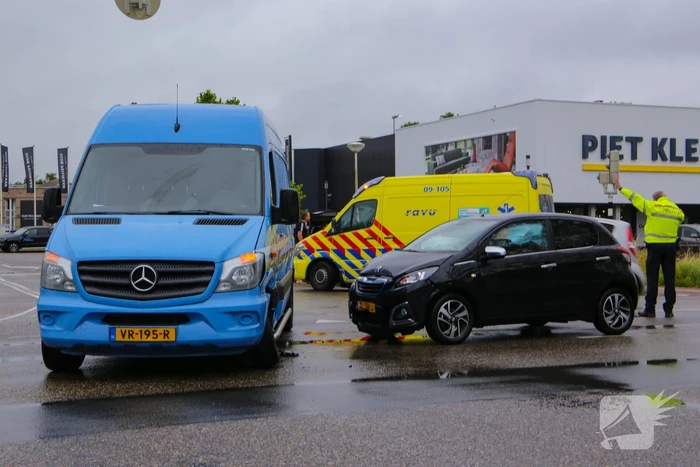 Schade bij aanrijding bij stoplicht