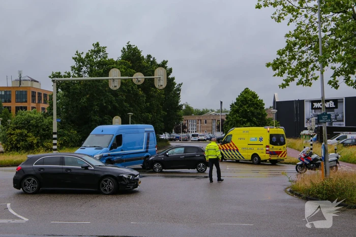 Schade bij aanrijding bij stoplicht