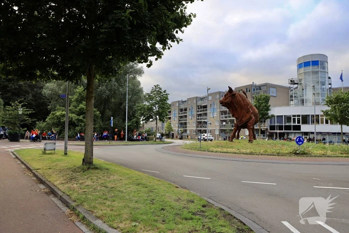 Oranjefans vieren opnieuw feest na derde EK zege
