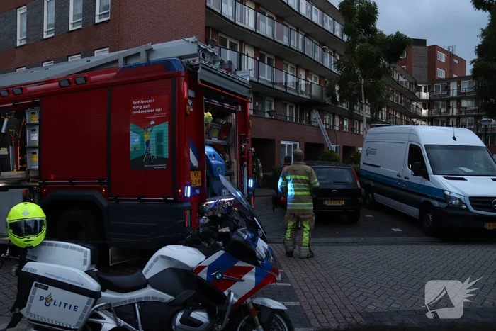 Grote brand in appartementencomplex