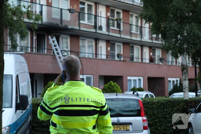 Grote brand in appartementencomplex