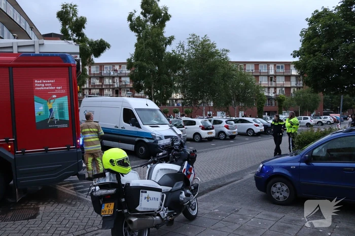 Grote brand in appartementencomplex