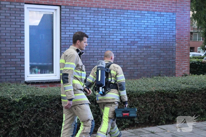 Grote brand in appartementencomplex
