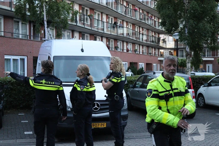 Grote brand in appartementencomplex