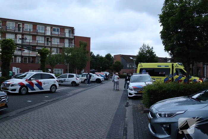 Grote brand in appartementencomplex