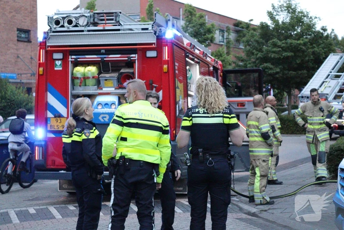 Grote brand in appartementencomplex