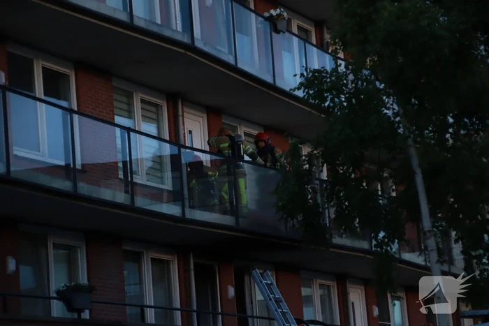 Grote brand in appartementencomplex