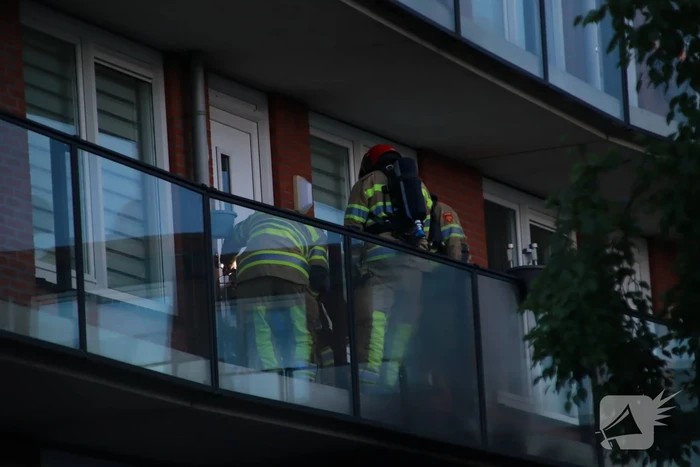 Grote brand in appartementencomplex