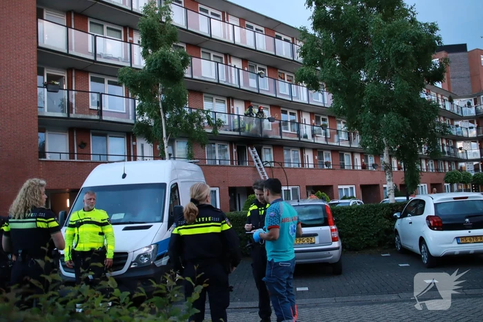 Grote brand in appartementencomplex