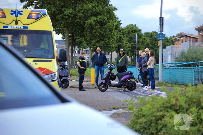 Brommerrijder gewond bij eenzijdig ongeval