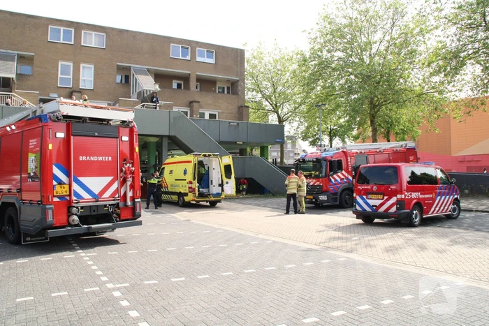 Persoon ernstig gewond na val van grote hoogte