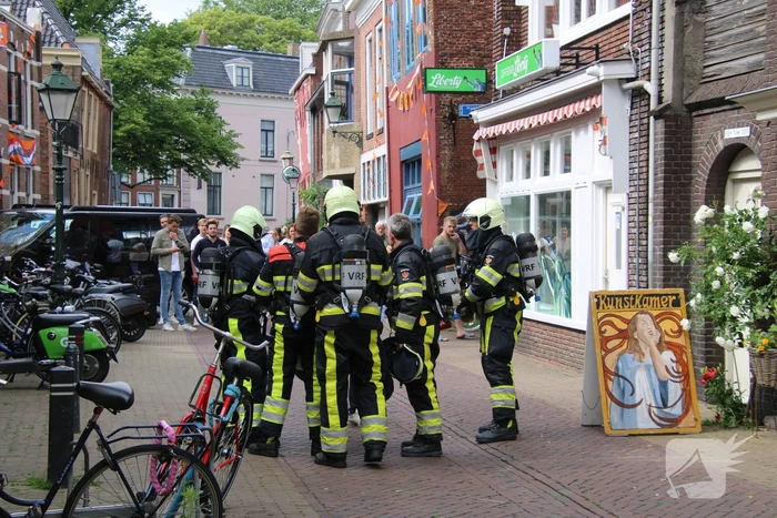 Brandweer doet onderzoek naar gevaarlijke stof
