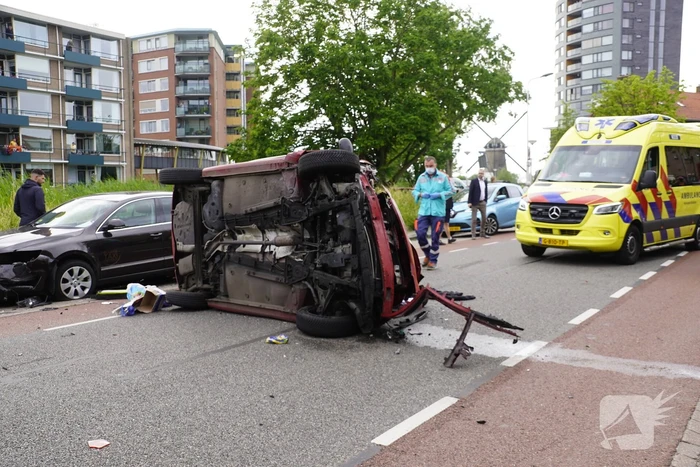 Zwaargewonde bij ernstig ongeval
