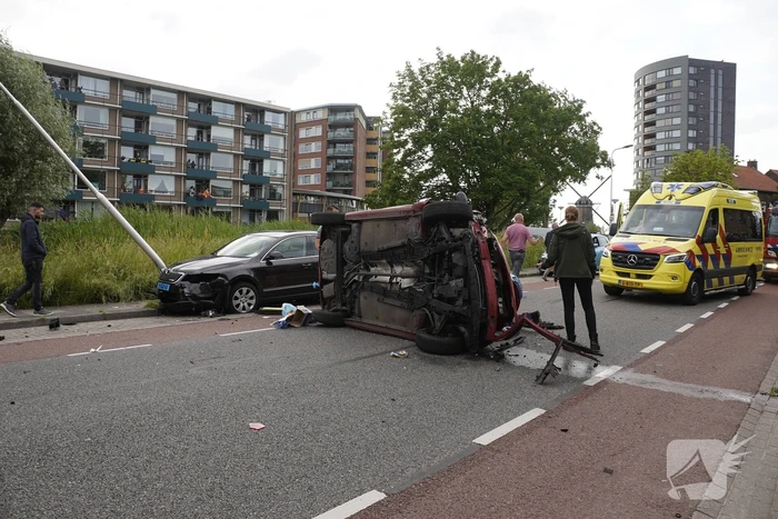 Zwaargewonde bij ernstig ongeval