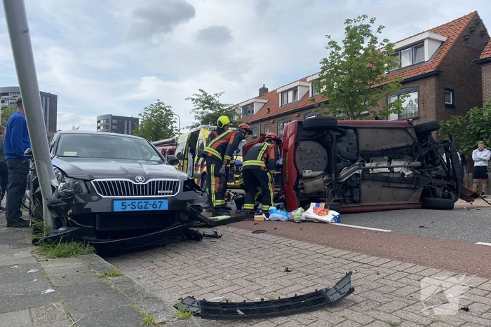 Zwaargewonde bij ernstig ongeval