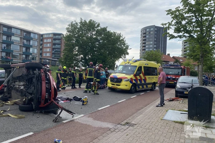 Zwaargewonde bij ernstig ongeval