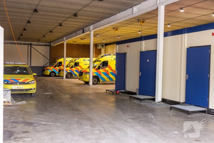 Ambulancepost Centrum verhuisd naar nieuwe tijdelijke locatie