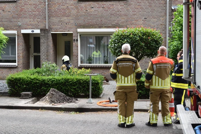 Bij aanleggen glasvezel is gasleiding geraakt