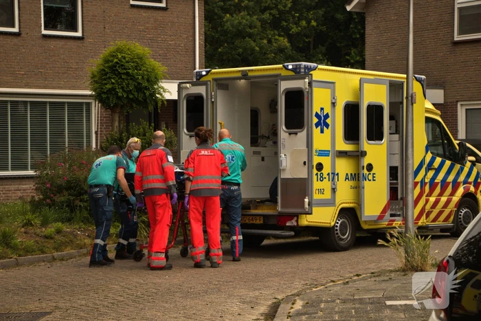 Traumahelikopter landt voor incident met baby