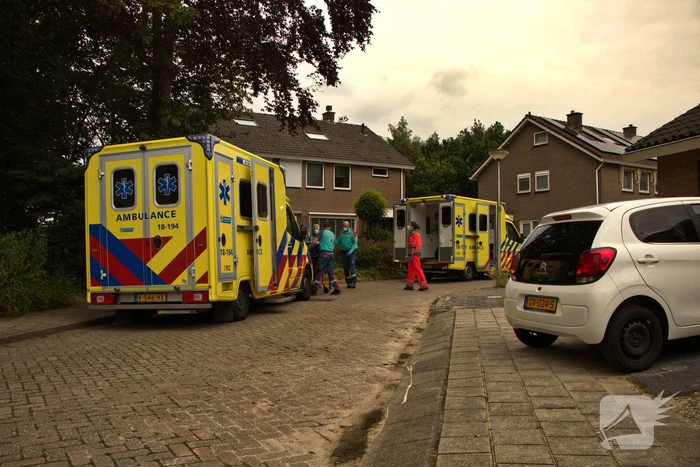Traumahelikopter landt voor incident met baby