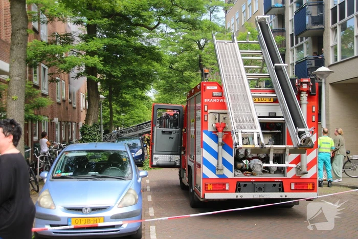 Veel rook bij brand in appartement