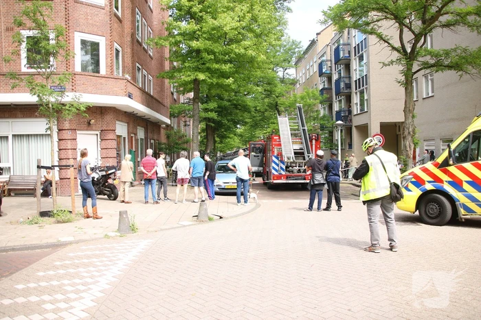 Veel rook bij brand in appartement
