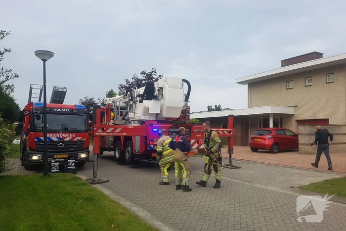 Brand in schakelkast voor zonnepanelen