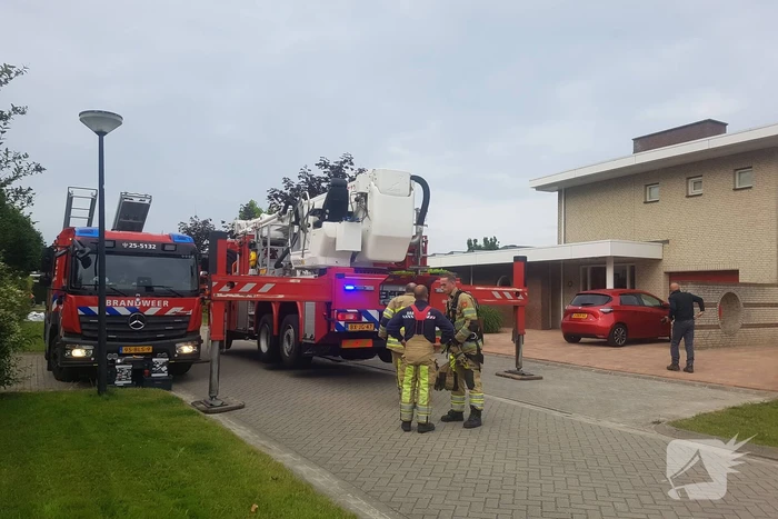 Brand in schakelkast voor zonnepanelen