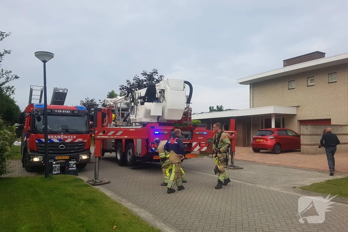 Brand in schakelkast voor zonnepanelen