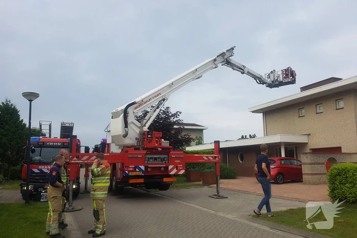 Brand in schakelkast voor zonnepanelen