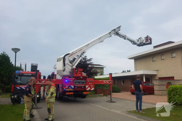 Brand in schakelkast voor zonnepanelen