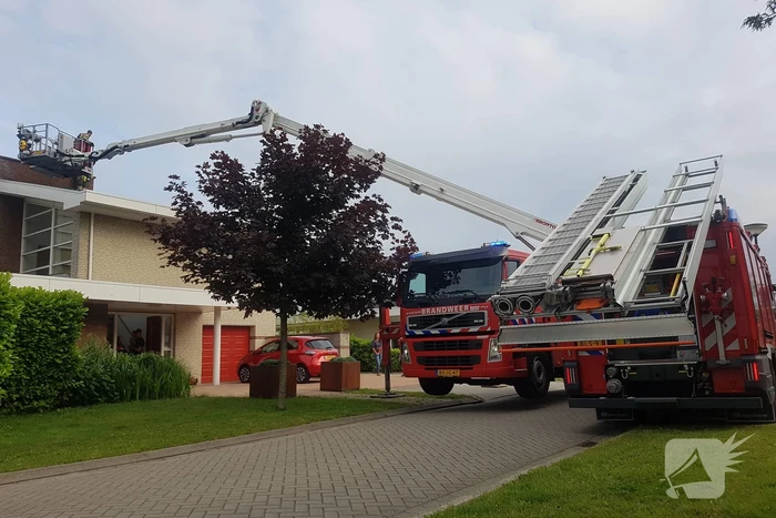 Brand in schakelkast voor zonnepanelen