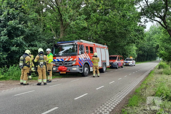 Brandweer doet onderzoek naar dumping in recreatiegebied