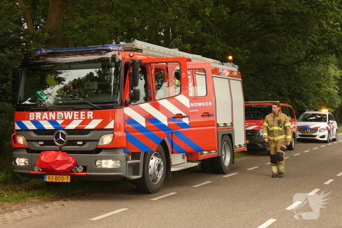 Brandweer doet onderzoek naar dumping in recreatiegebied