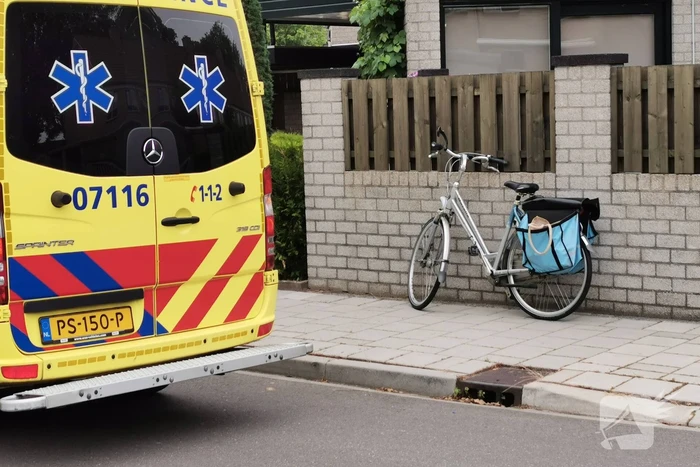 Fietser gaat onderuit en raakt gewond