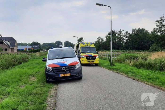 Fietser gewond na val