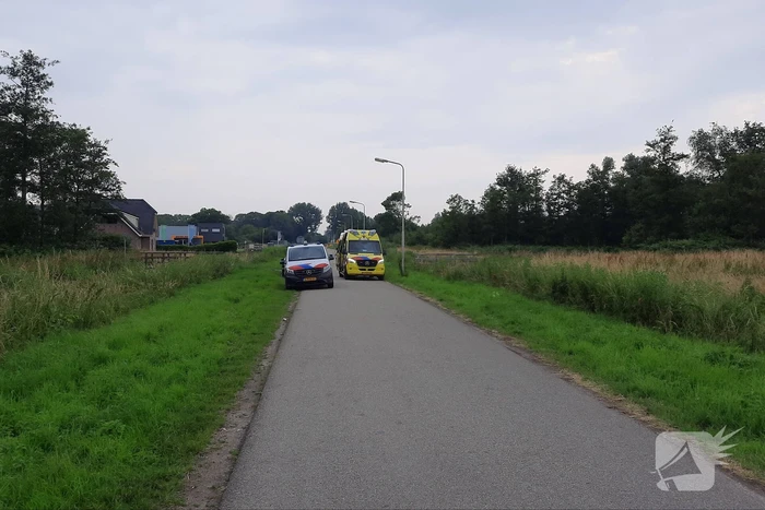 Fietser gewond na val