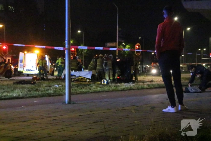 Persoon zwaargewond door ernstig ongeval