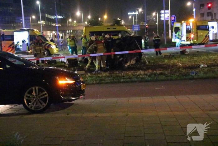 ongeval radarweg amsterdam