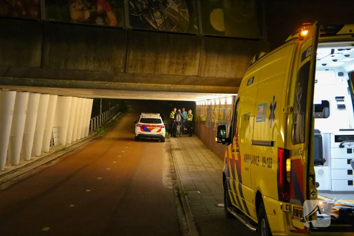 Beschonken fietser gewond door val