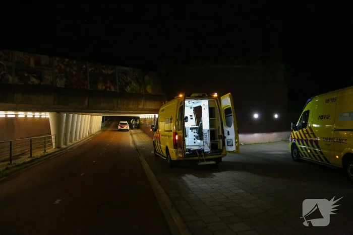 Beschonken fietser gewond door val